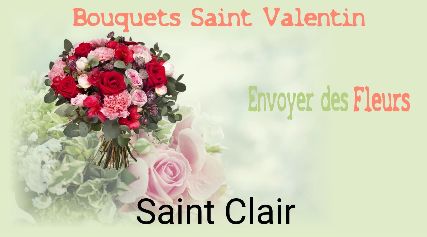 Roses de Saint-Valentin livrées à Saint-Clair